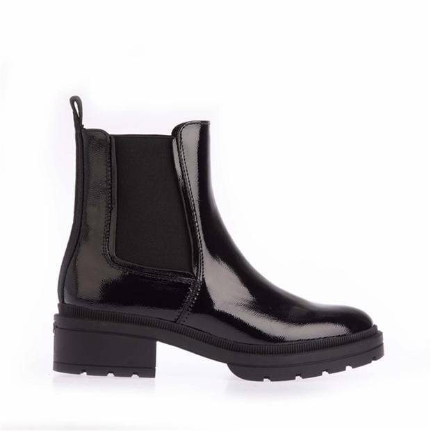 Rocket Dog Iggie Patent Chelsea Boots