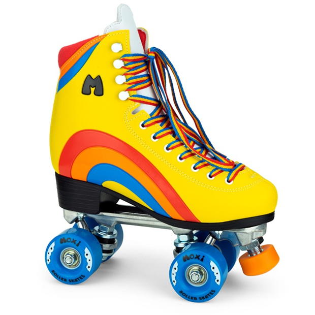 Moxi Skates Moxi Rainbow Rider High Top Quad Roller Skates