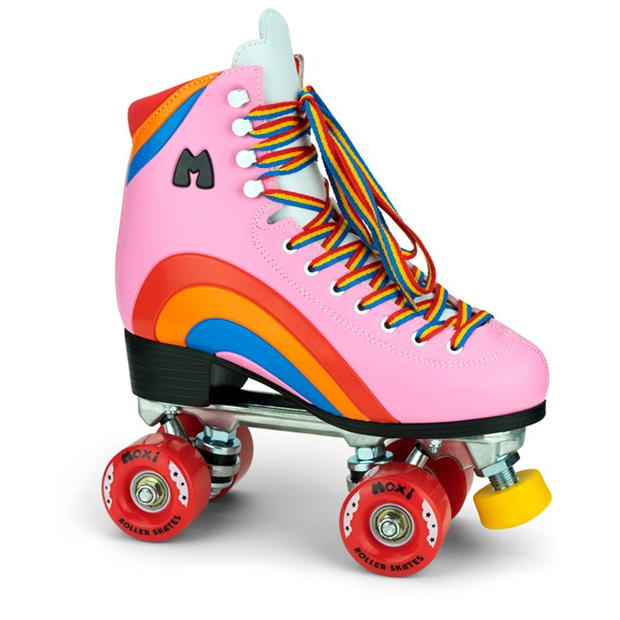 Moxi Skates Moxi Rainbow Rider High Top Quad Roller Skates