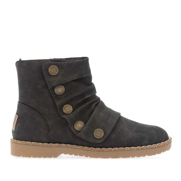 Blowfish Malibu Cozy Up Faux Shearling Ankle Boots