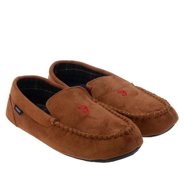 Farah Nicken Moccasin Slippers