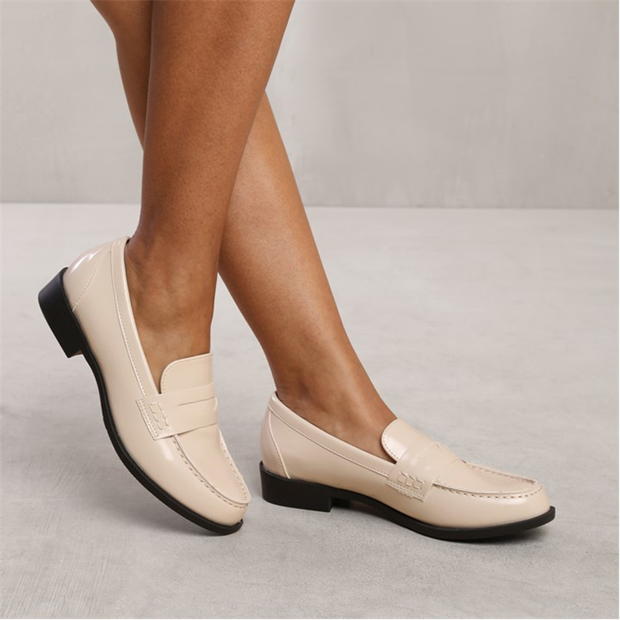 Where’s That From Houston Slip On Loafer In Cream Patent