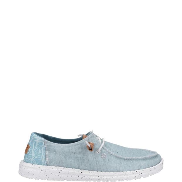 HEYDUDE Wendy Heathered Slub Tropical Shoe