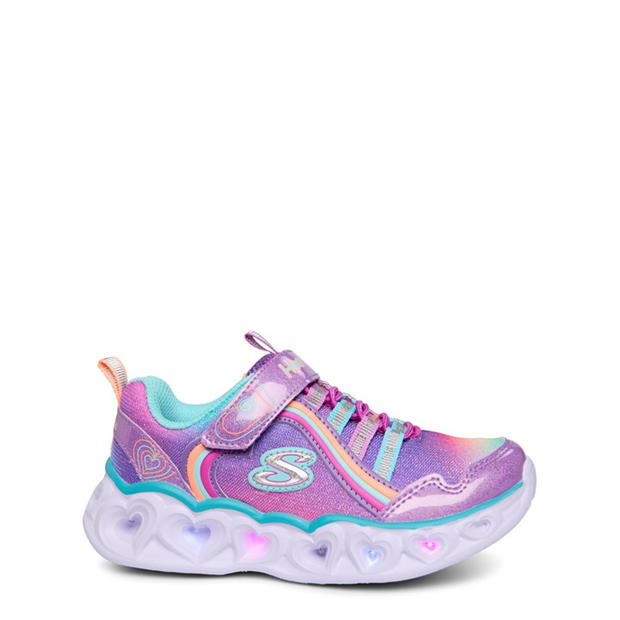 Skechers Heart Rainbow Child Trainers