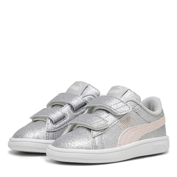 Puma Smash 3.0 Glitz Glam V Infant Girl Trainers