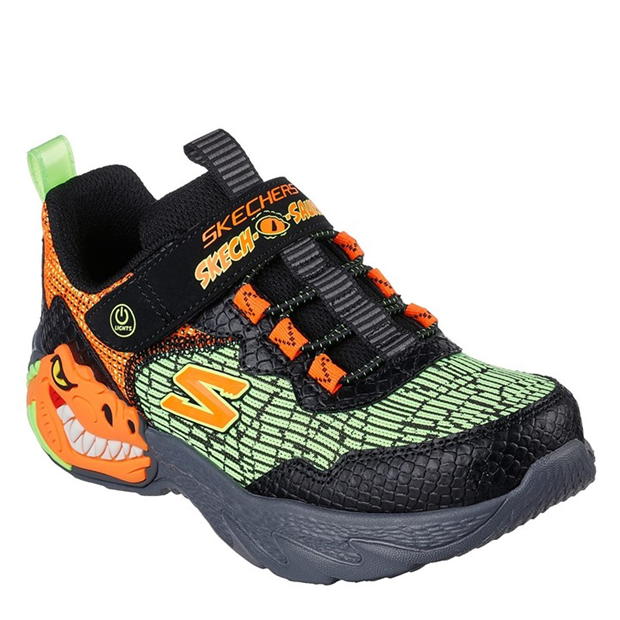 Skechers Dino-Lights Light Up Trainers Boys