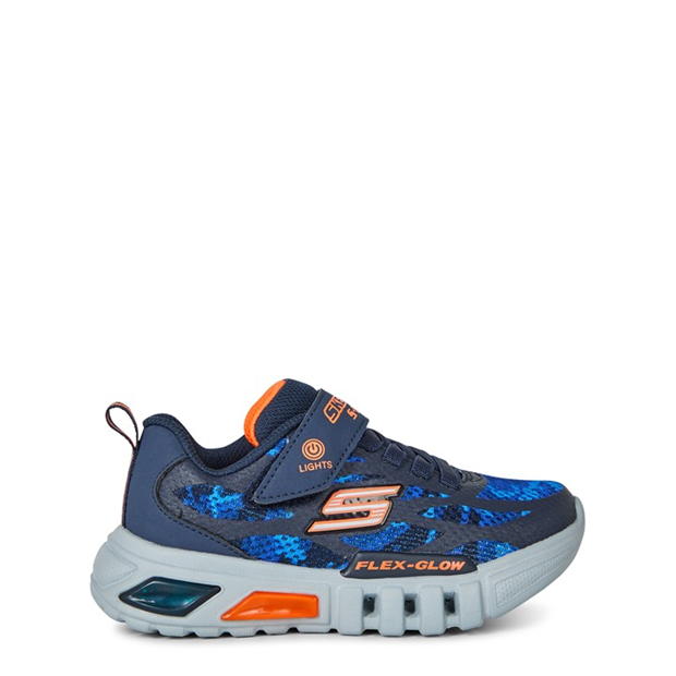 Skechers Flex-Glow - Rondler Light Up Trainers Boys