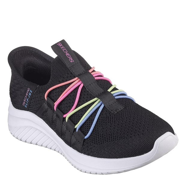 Skechers Slip-Ins Multi Colored Gore Upper W Slip On Runners Girls