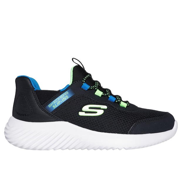 Skechers Bounder - Brisk-Burst Slip On Trainers Boys