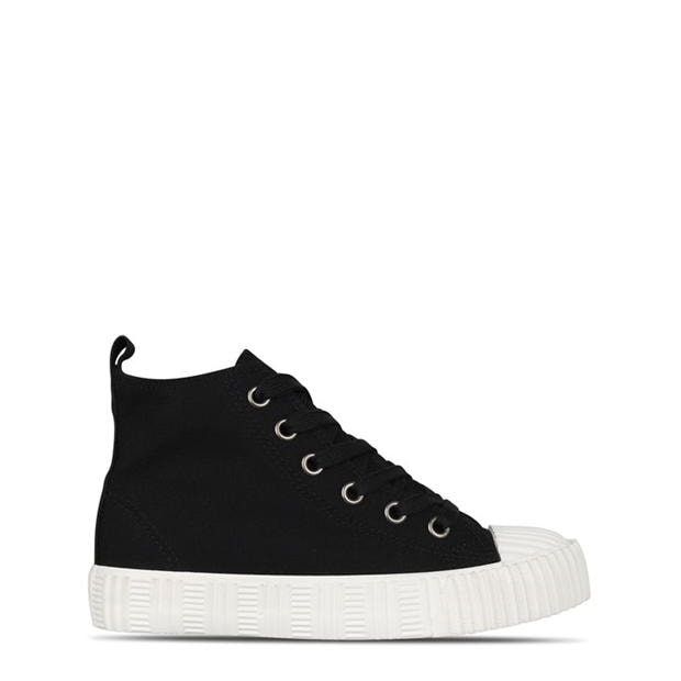 Be You High Top Canvas Trainers