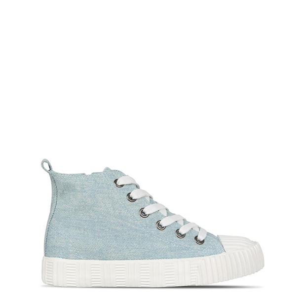 Be You Denim High Top Trainer