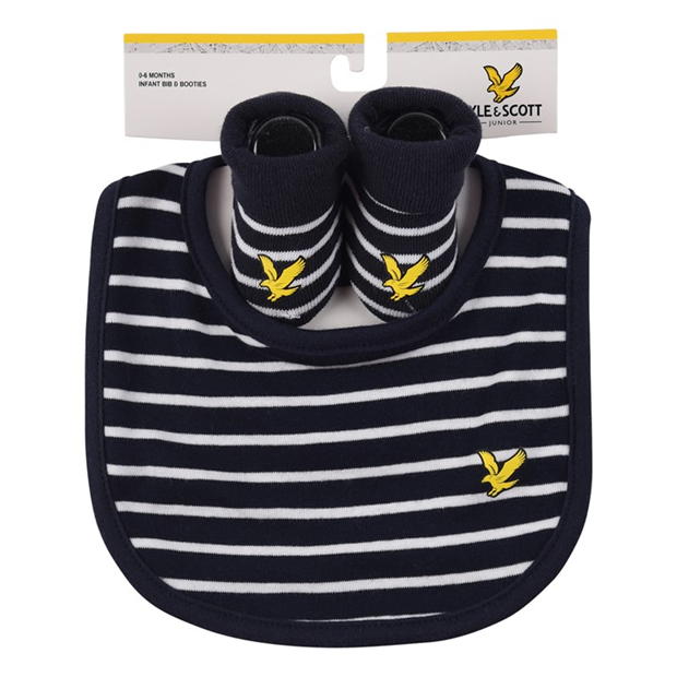 Lyle and Scott Bib and Bootie Set