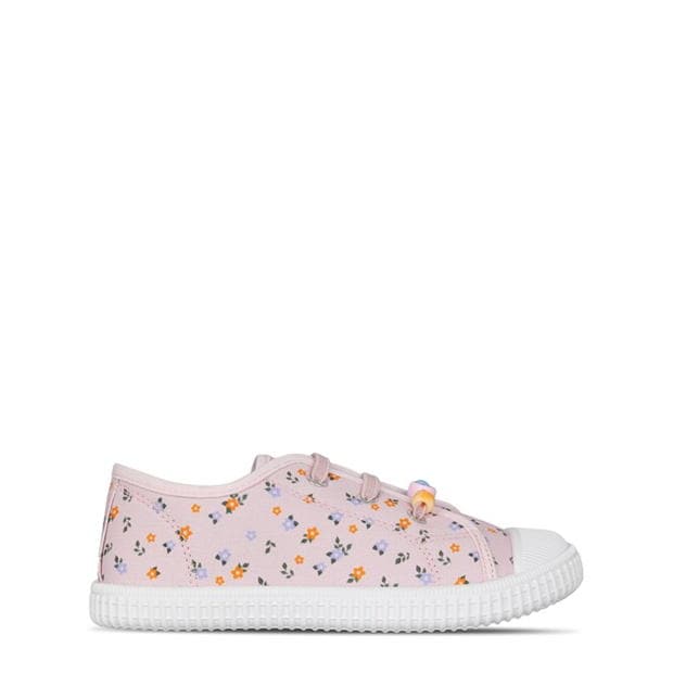 Be You Charm Lace Canvas Trainers