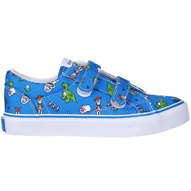 Character Canvas Velcro Childrens Trainers