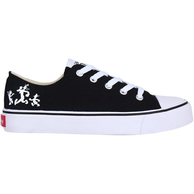 Character Canvas Junior Girls Low Trainers