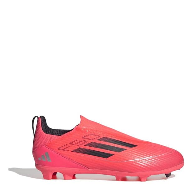 adidas F50 League Laceless Childrens Firm Ground Football Boots