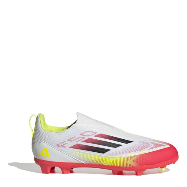 adidas F50 League Laceless Childrens Firm Ground Football Boots