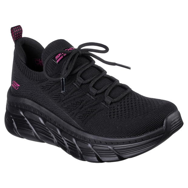 Skechers Bobs B Flex Hi Wedge Trainers Womens