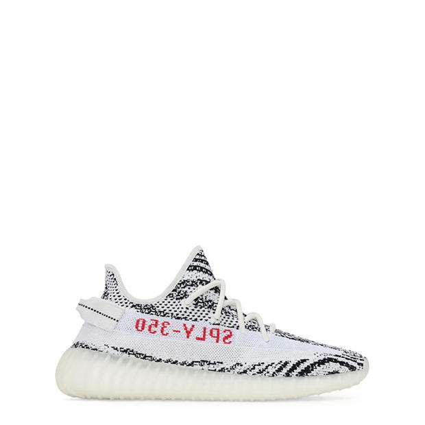 Yeezy BOOST 350 V2 White/Core Black/Red Sneakers