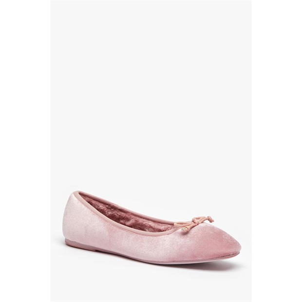 Studio Velvet Ballerina Slippers