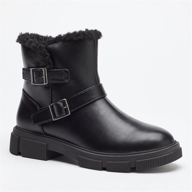 Be You Ultimate Comfort Borg LinedAnkle Boot