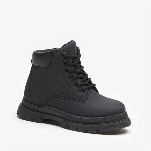 Studio Lace Up Chunky Sole Boot