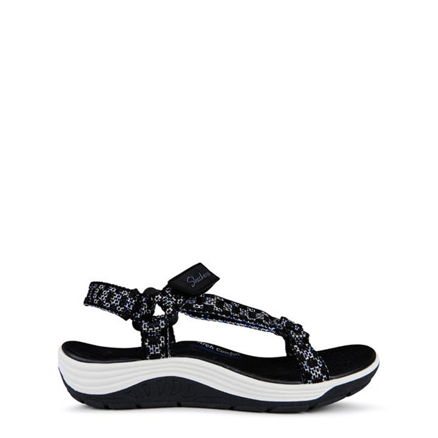 Skechers Knit Vamp & Qtr Strap Sandal Sports Sandals Womens