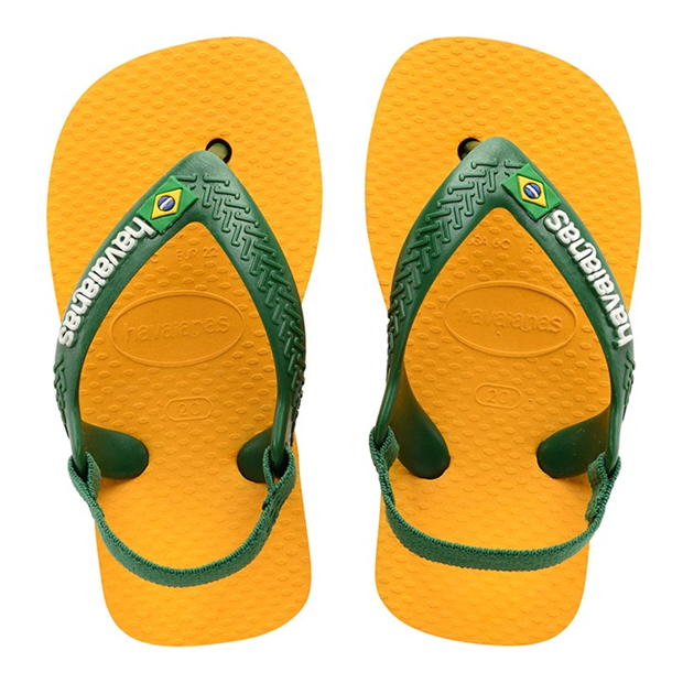 Havaianas Baby Brasil Logo II Flip Flops