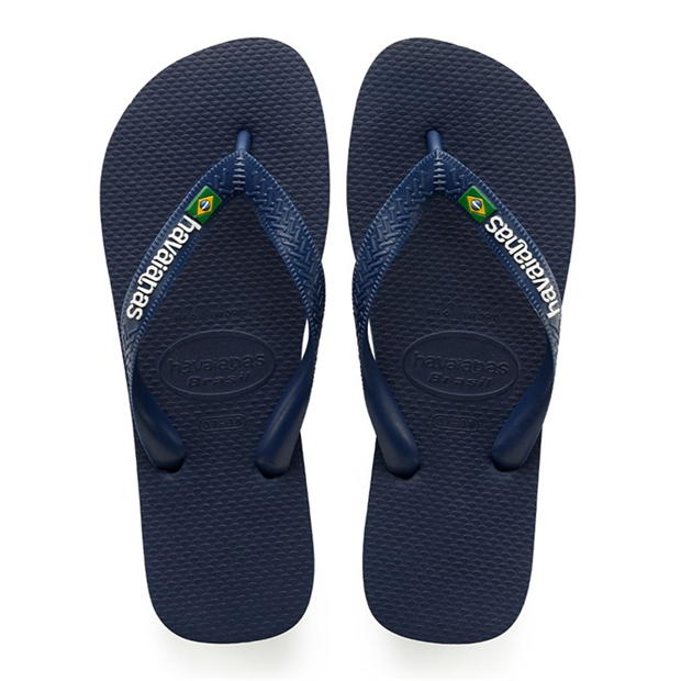 Havaianas Brasil Logo Flip Flops