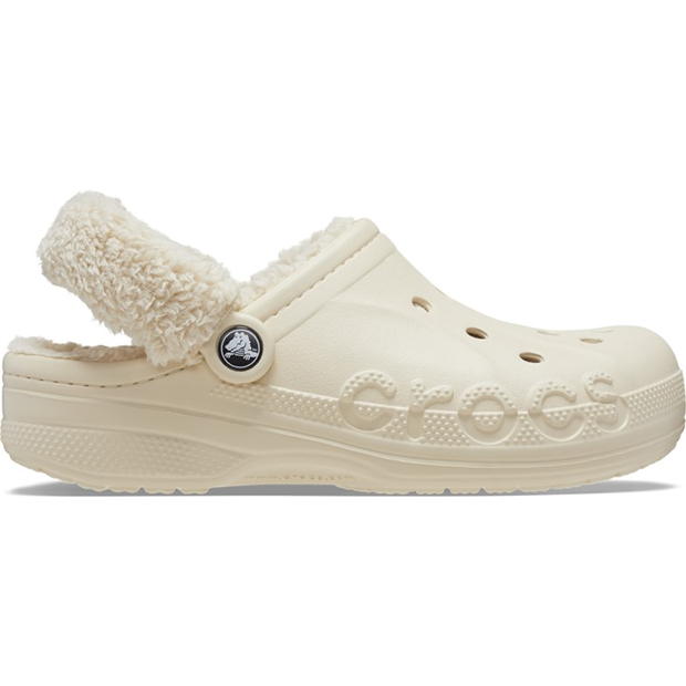 Crocs Baya Lined Fuzz-strap Clog Women's