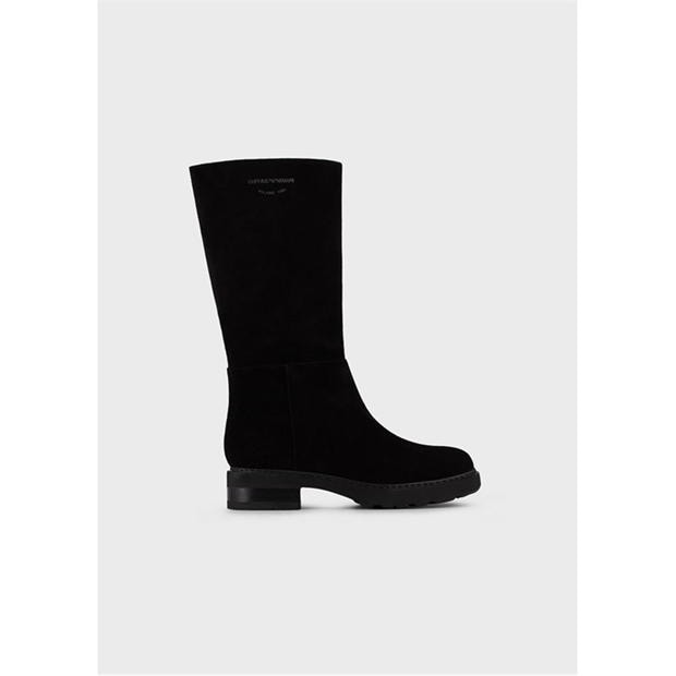 Emporio Armani Emporio Velour Boots Ld99