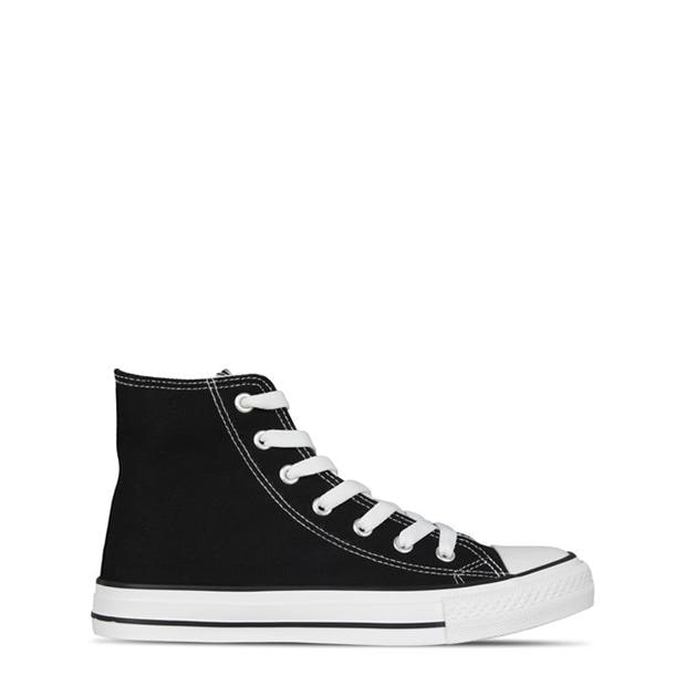 Be You High Top Canvas Trainer
