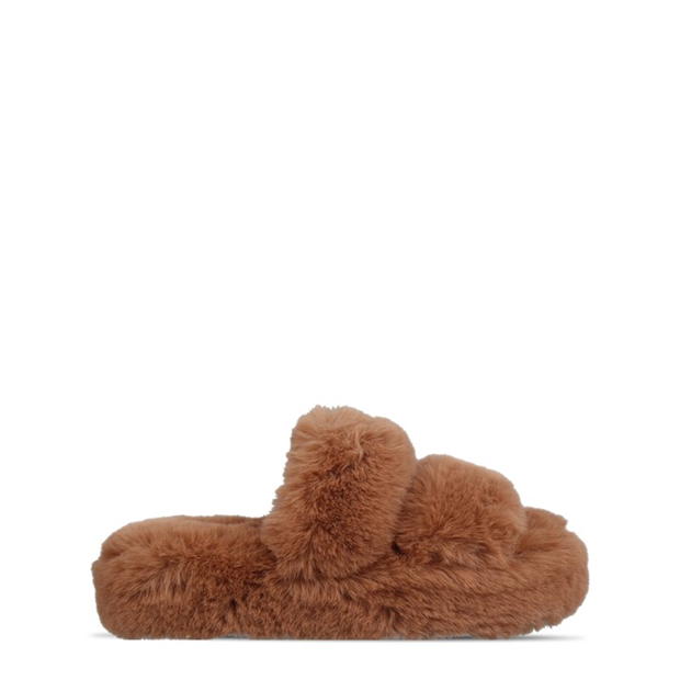 Jack Wills Fluffy Strap Slipper