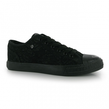 Dunlop Canvas Low Ladies Trainers 4 (37)