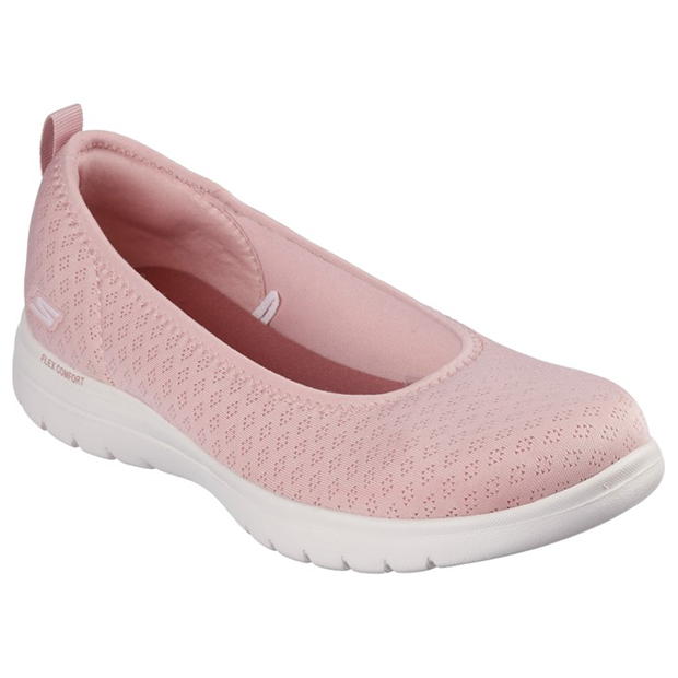 Skechers On-The-Go Flex - Siena Canvas Trainers Womens