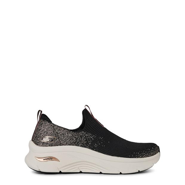 Skechers Arch Fit D Lux Slip On Trainers Womens