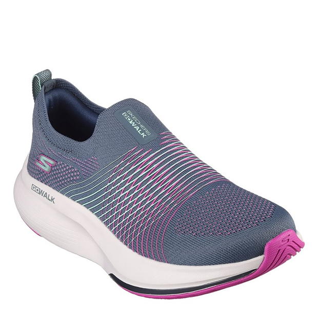 Skechers Engineered Knit Slip On W Haptic Pr Runners Womens