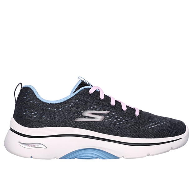 Skechers Arch Fit Engineered Mesh Lace Up Runners Womens