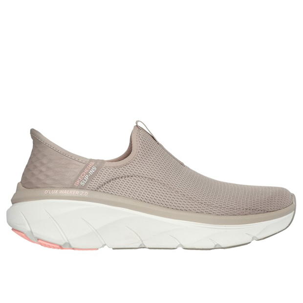 Skechers D Lux Walker 2.0-Happy Step Slip On Runners Womens