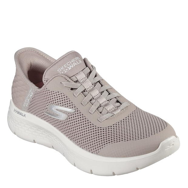 Skechers Athletic Mesh Bungee Slip-Ins Slip On Trainers Womens