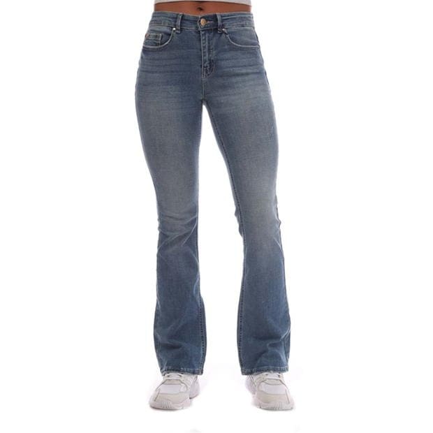 Vero Moda Flash Mid Rise Flared Jeans