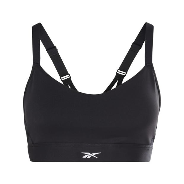 Reebok Lux Strappy Sports Bra Womens