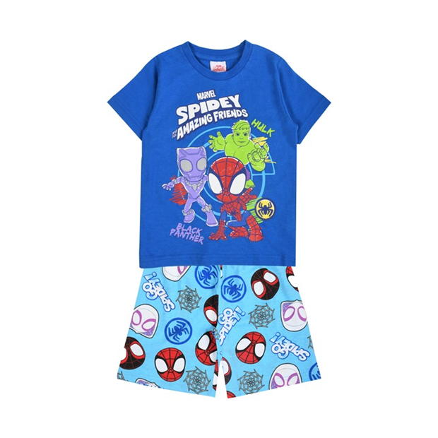 Character Spidey and Friends Short Sleeve Pj Set