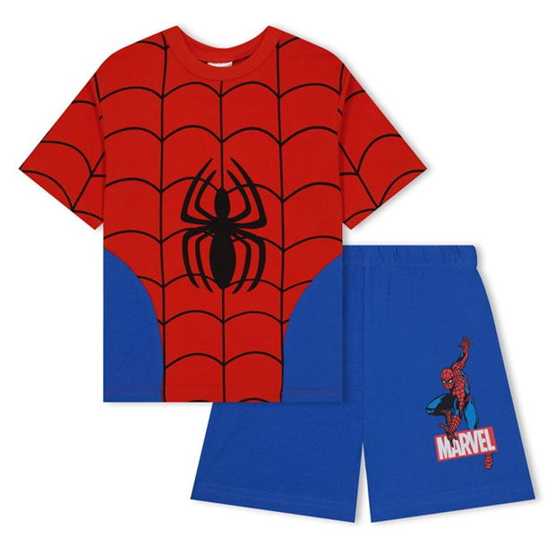 Character Spiderman Short Sleeve Pj Set