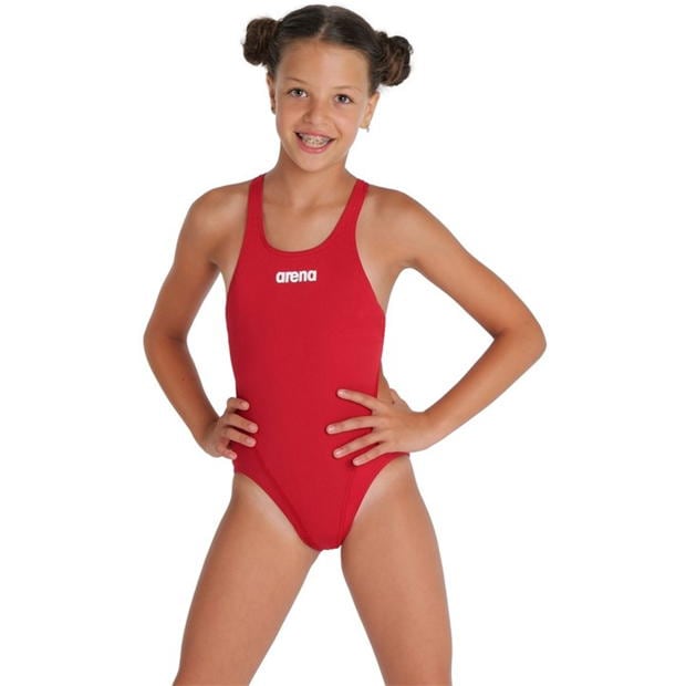 Arena Solid Swim Tech Swimsuit Juniors