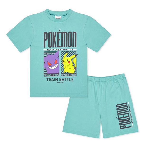 Character Pokemon Short Sleeve Pj Set