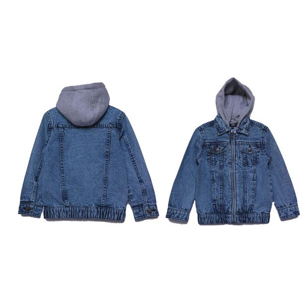 Studio Younger Boys Hooded Denim jacket