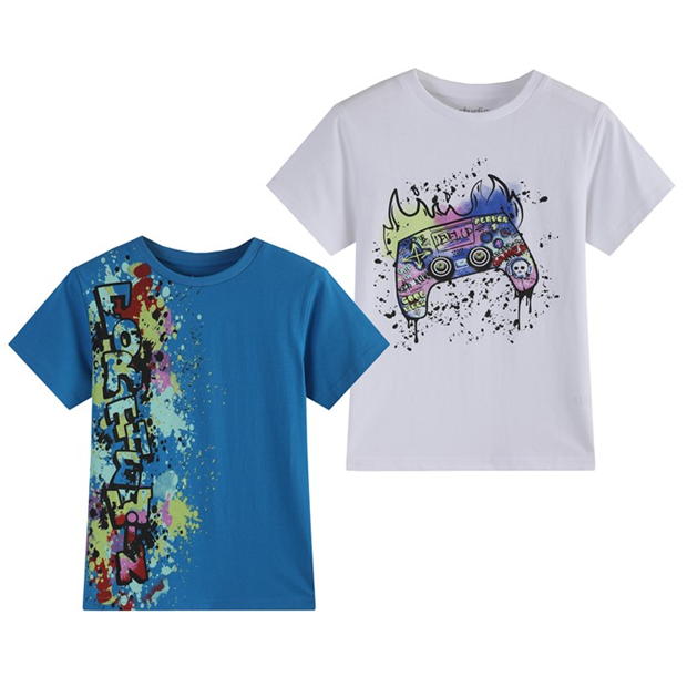 Studio Older Boys 2 Pack Graffitti Tshirt