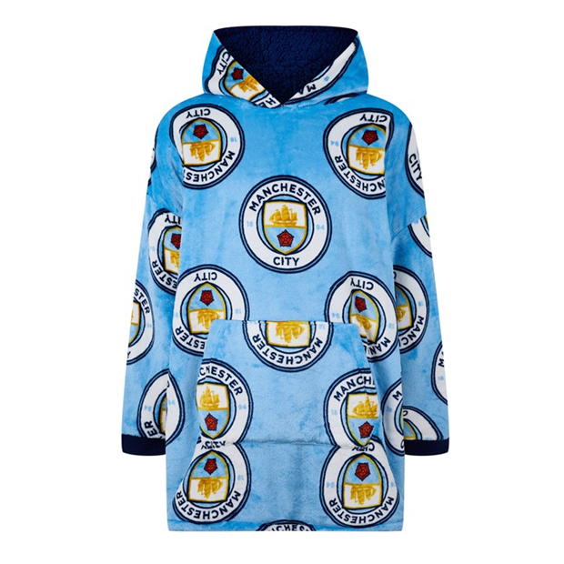 Team Boys Manchester City Snuggle Hoodie