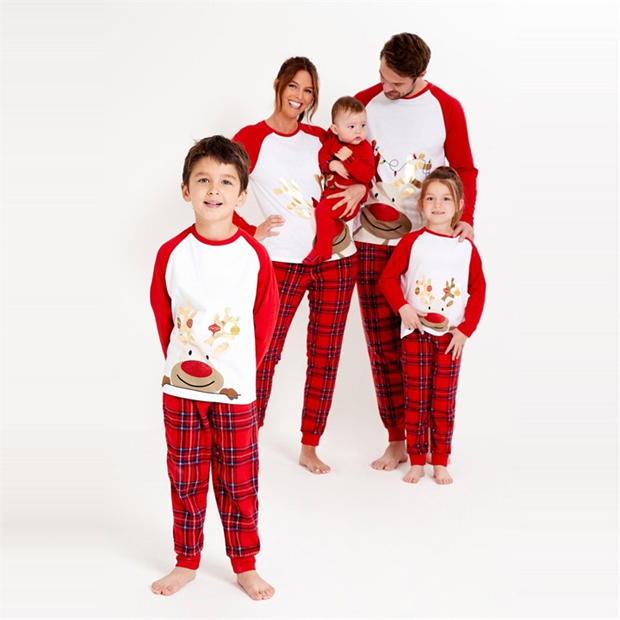 Studio Kids Unisex Family Reindeer Pyjamas